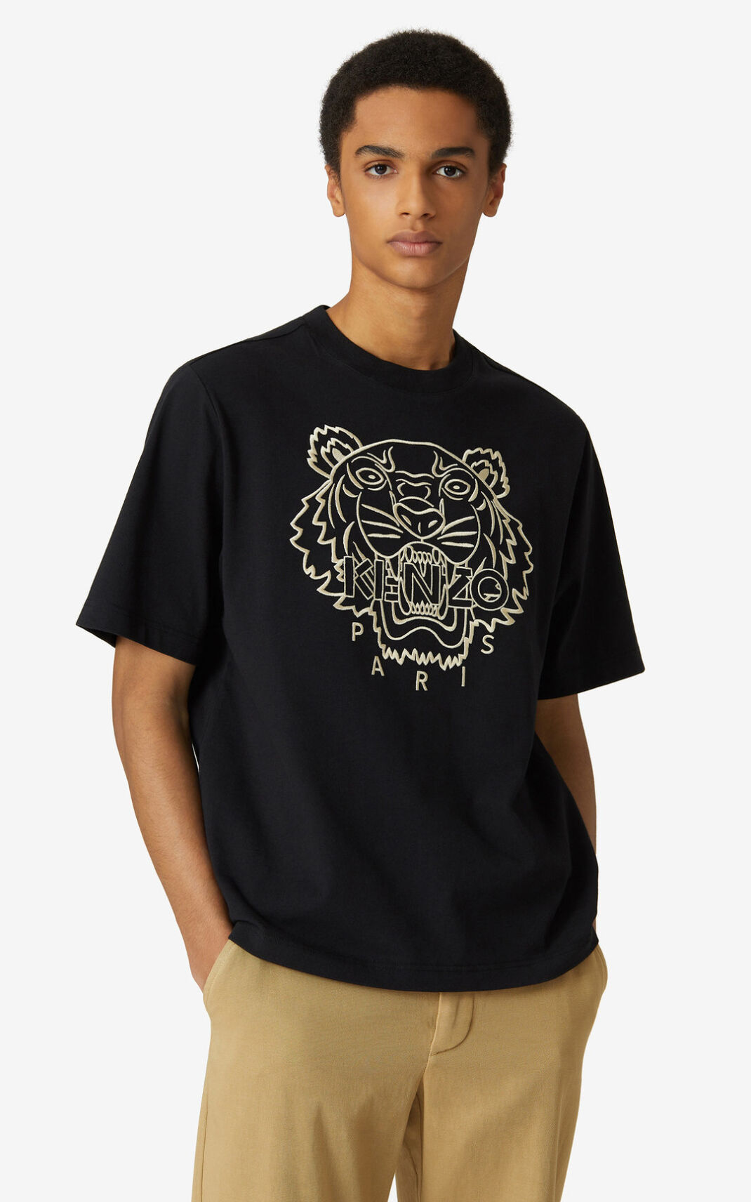 Kenzo Tiger loose fitting T Shirt Herr | 74028-BIFU